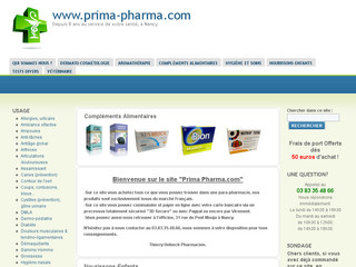 Prima-Pharma, parapharmacie en ligne proche de vous